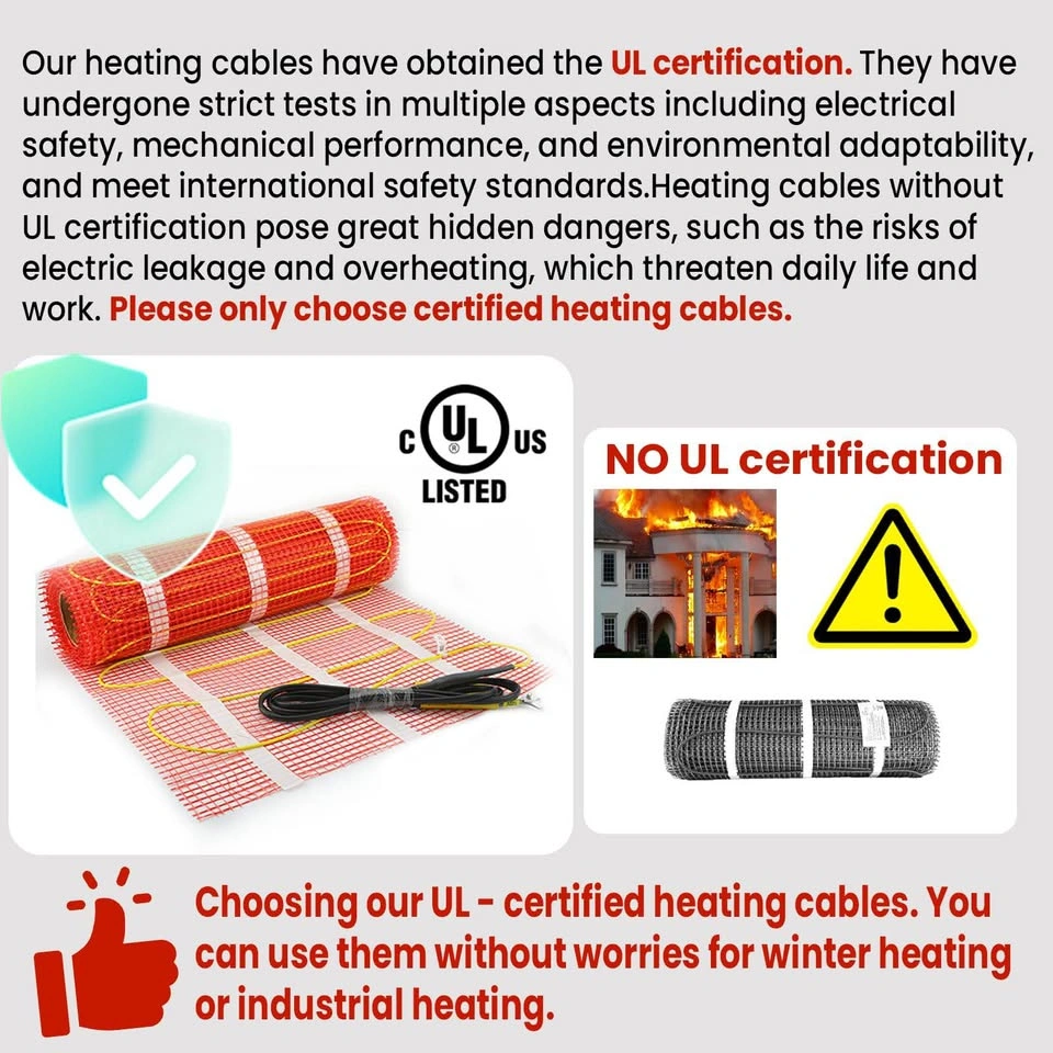 90 Sq Ft HEATIT Warmmat Floor Heating System w/ Thermostat - photo 2