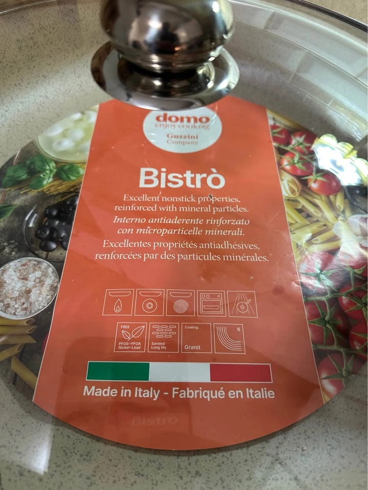 Domo Bistrò Nonstick Pan with Lid - photo 2