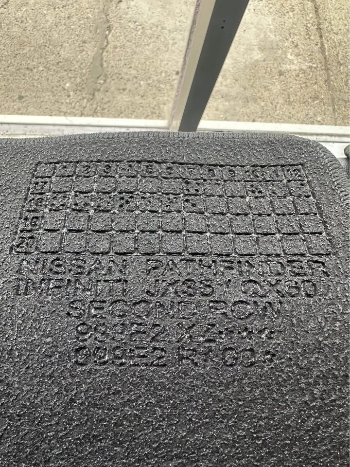 Nissan Pathfinder/ Infiniti JX35 QX60 Second & Third Row Mat - photo 4