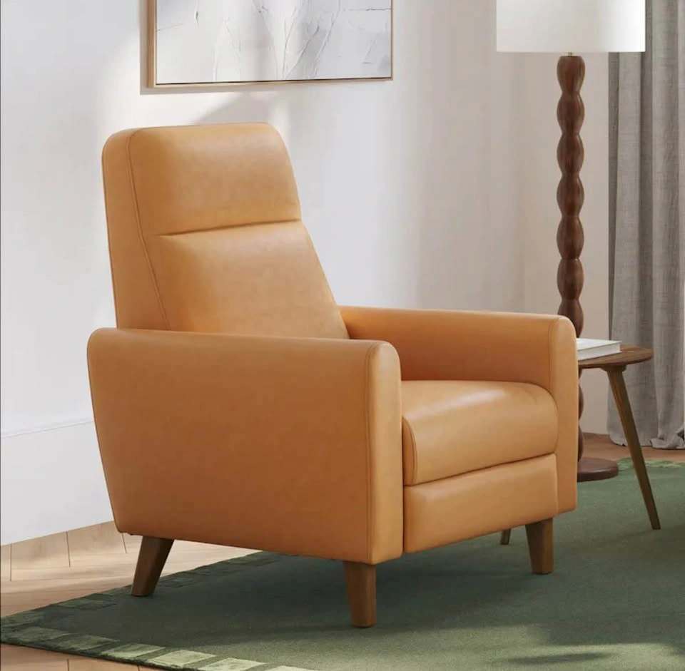 Article Forrest 32" Leather Recliner - Taos Tan - photo 2