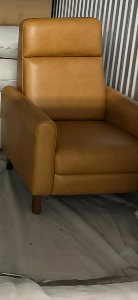 Article Forrest 32" Leather Recliner - Taos Tan - photo 4
