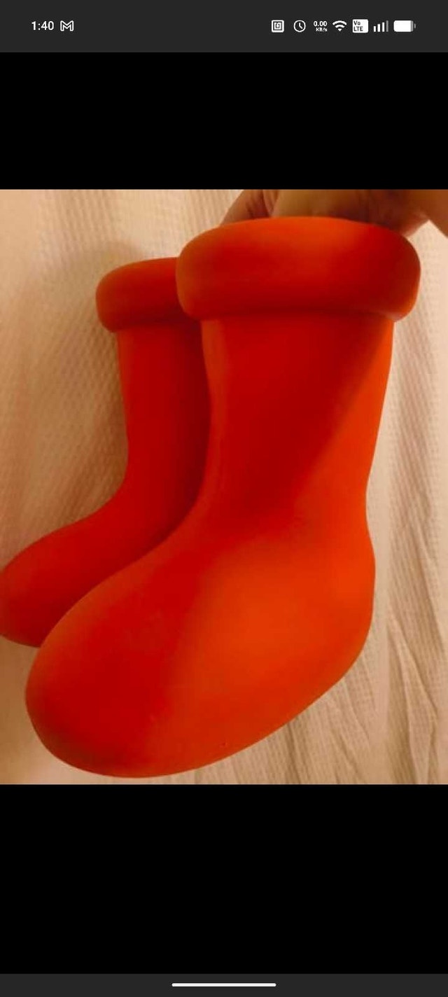 MSCHF Big Red Boots