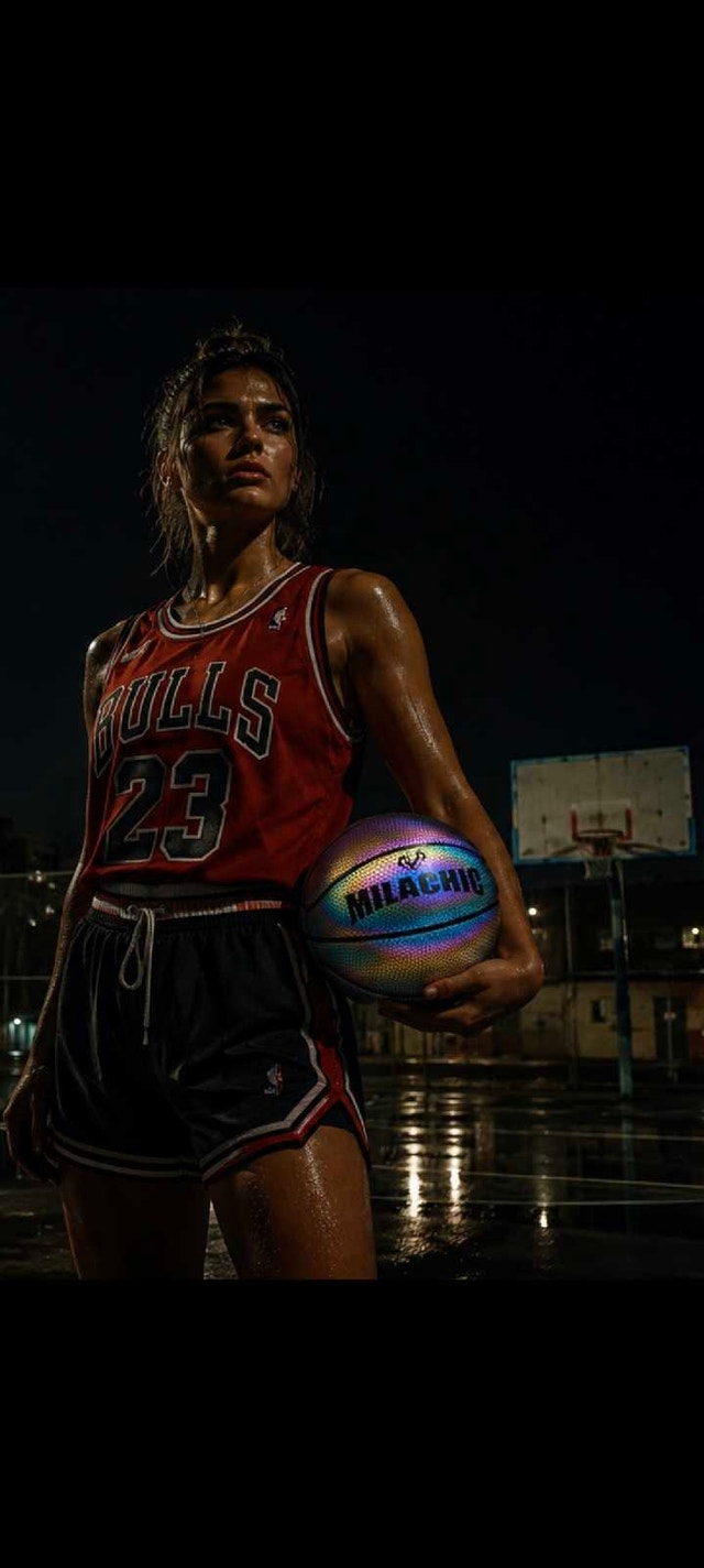 Milachic Reflective Basketball
