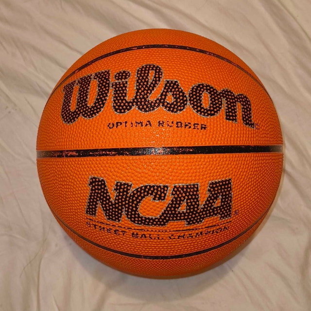 Wilson Optima Rubber NCAA Basketball