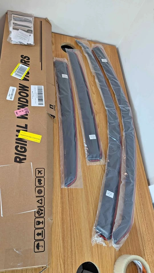 In-Channel Rain Guards for Honda Civic Sedan