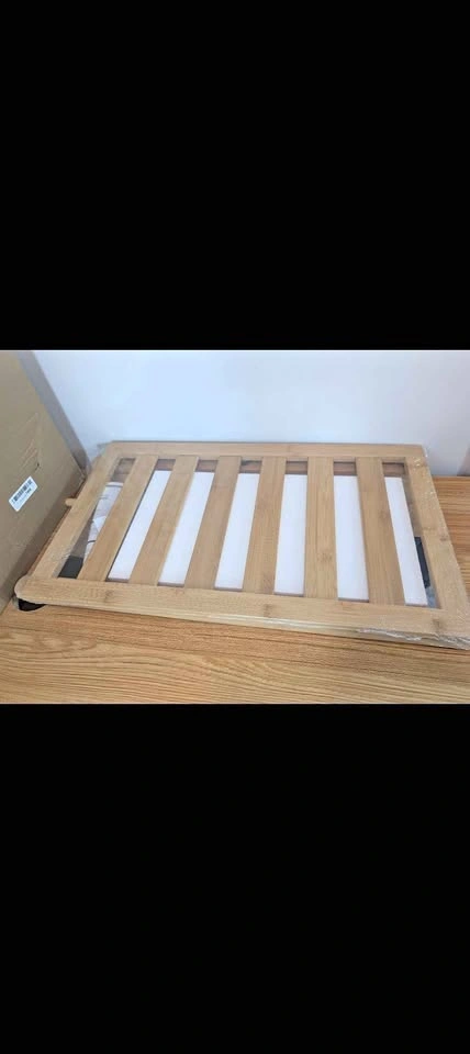 BAMBOOHOMIE Bamboo Luggage Rack for Guest Room