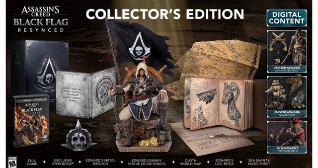 Ubisoft Assassin's Creed Black Flag Resynced Collector's Edition