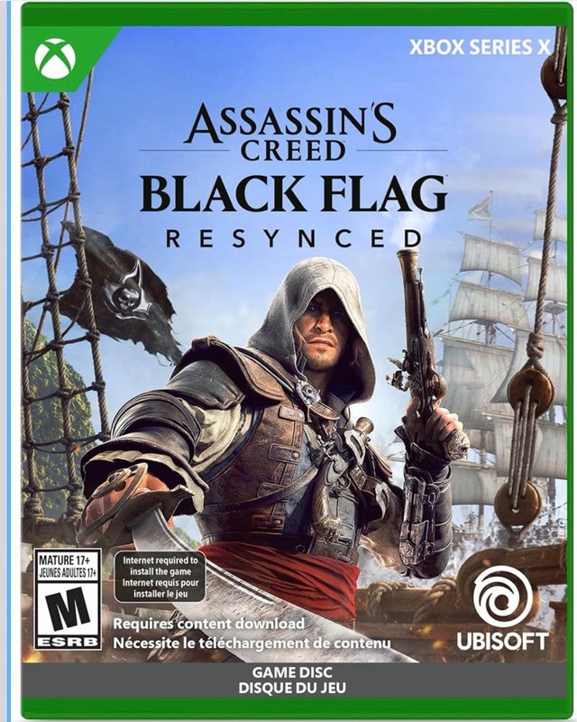 Ubisoft Assassin's Creed Black Flag Resynced Xbox Series X