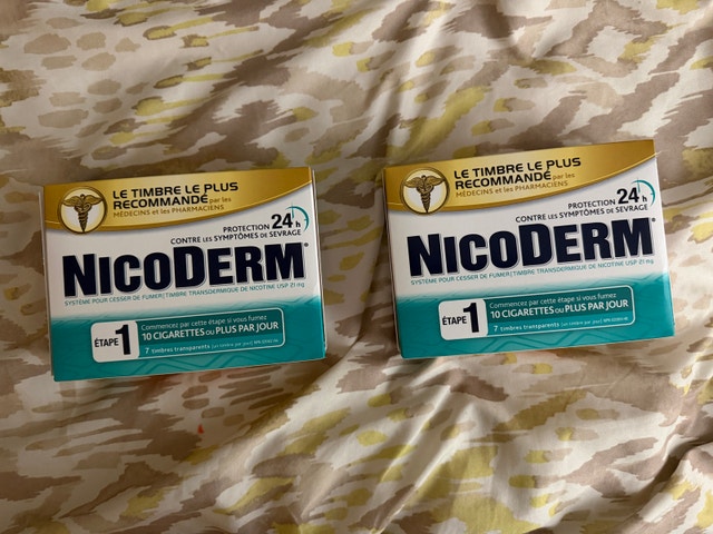 Nicoderm Step 1 Nicotine Patches / also have step 2&3