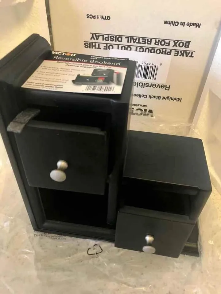 Victor Collection Reversible Book End $20 EACH or $35 PAIR (2) image indicator(5)