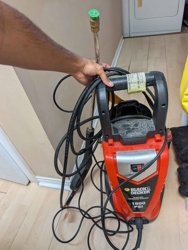 1900 PSI Pressure Washer | Black & Decker Washer - photo 4