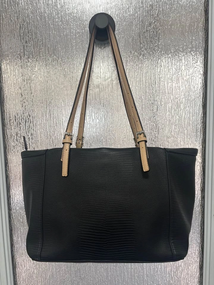 Guess Black Textured Tote Bag - photo 2