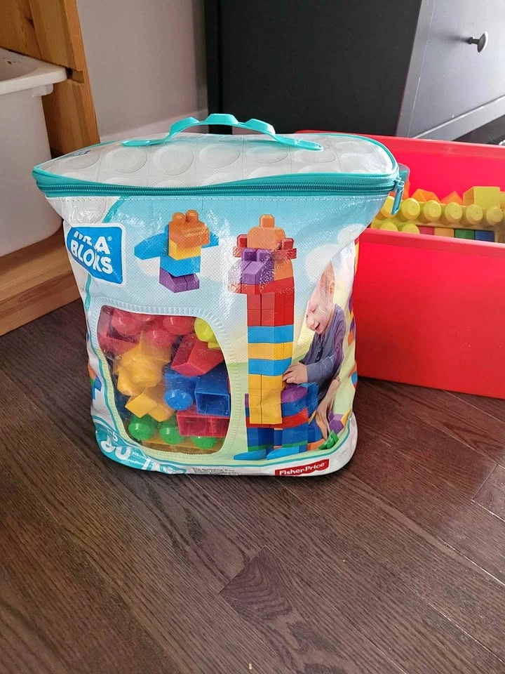 Mega blocks bag