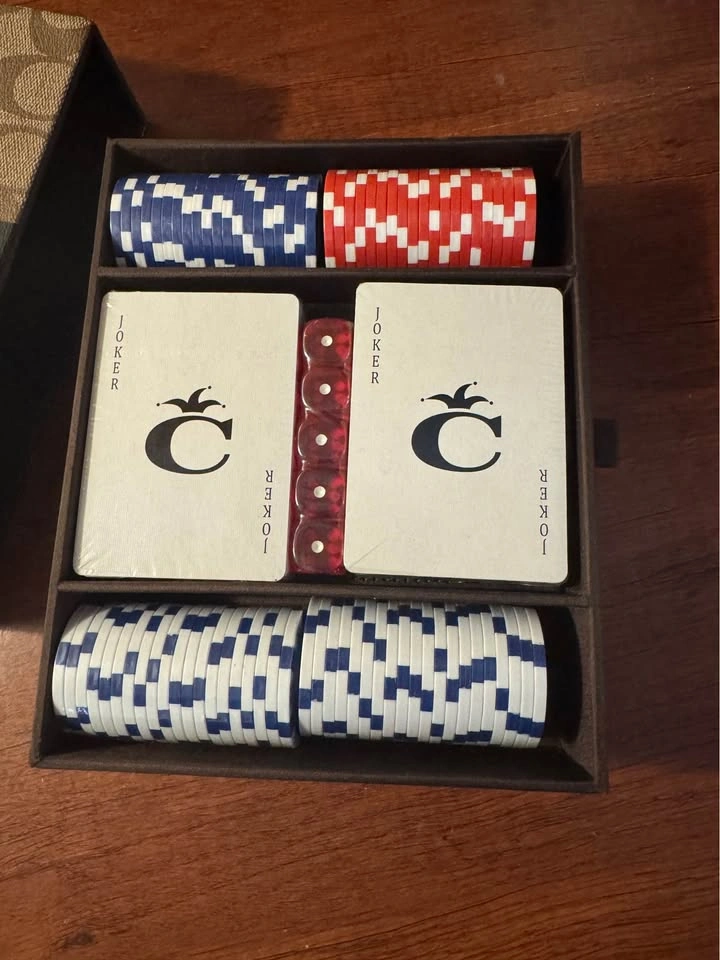 Coach poker set - photo 2