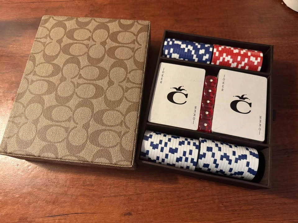 Coach poker set - photo 3