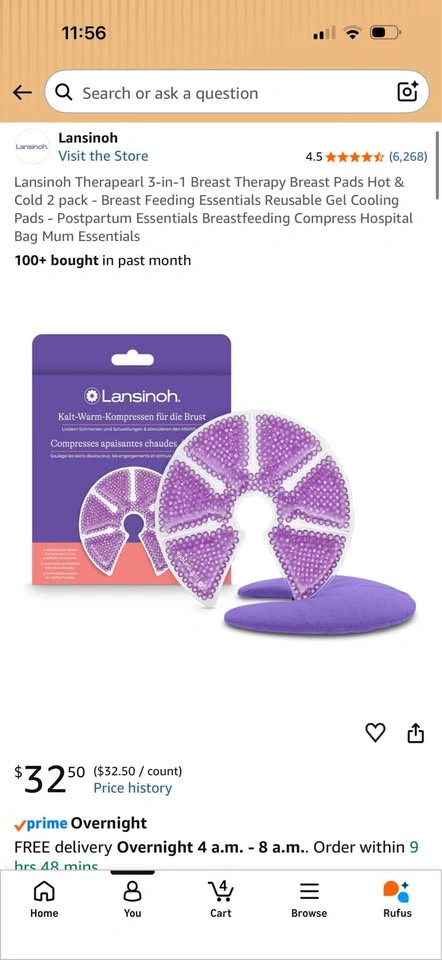 Lansinoh breast therapy packs - photo 3