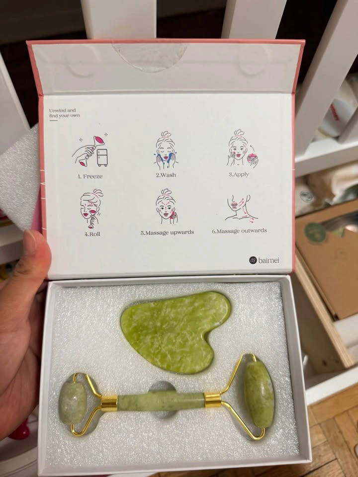 Jade roller guasha set - photo 2