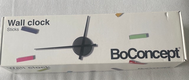 BoConcept Sticks Wall Clock B.N.I.B