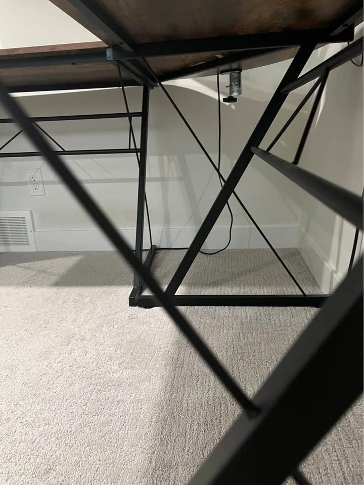 L-Shaped Computer Desk / Home Office Desk - photo 4