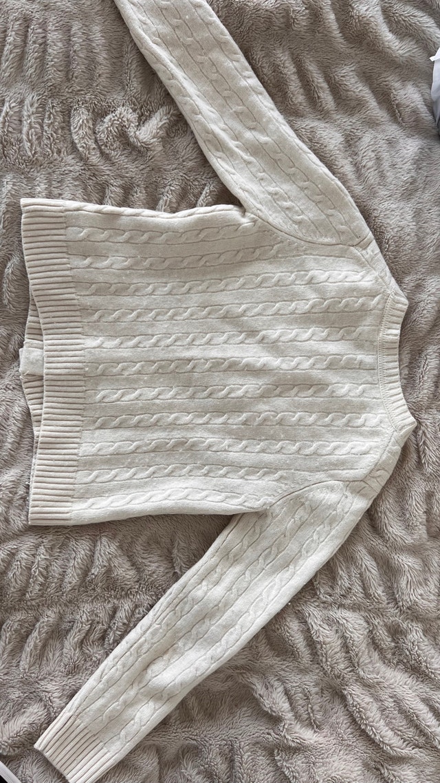 Tommy Hilfiger Wool Cable Knit Cardigan – Magnetic Button - photo 2