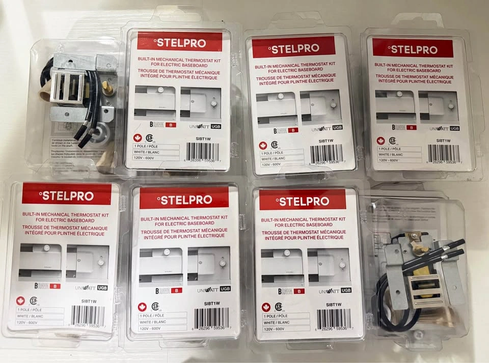 Stelpro SIBT1W Built-in Mechanical Thermostat Kit - 8 available