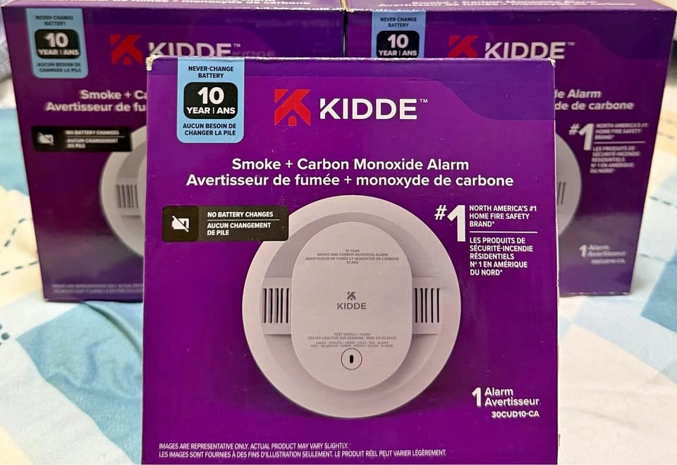 Kidde Smoke + Carbon Monoxide Alarm 10 Year Battery 30CUD10-CA
