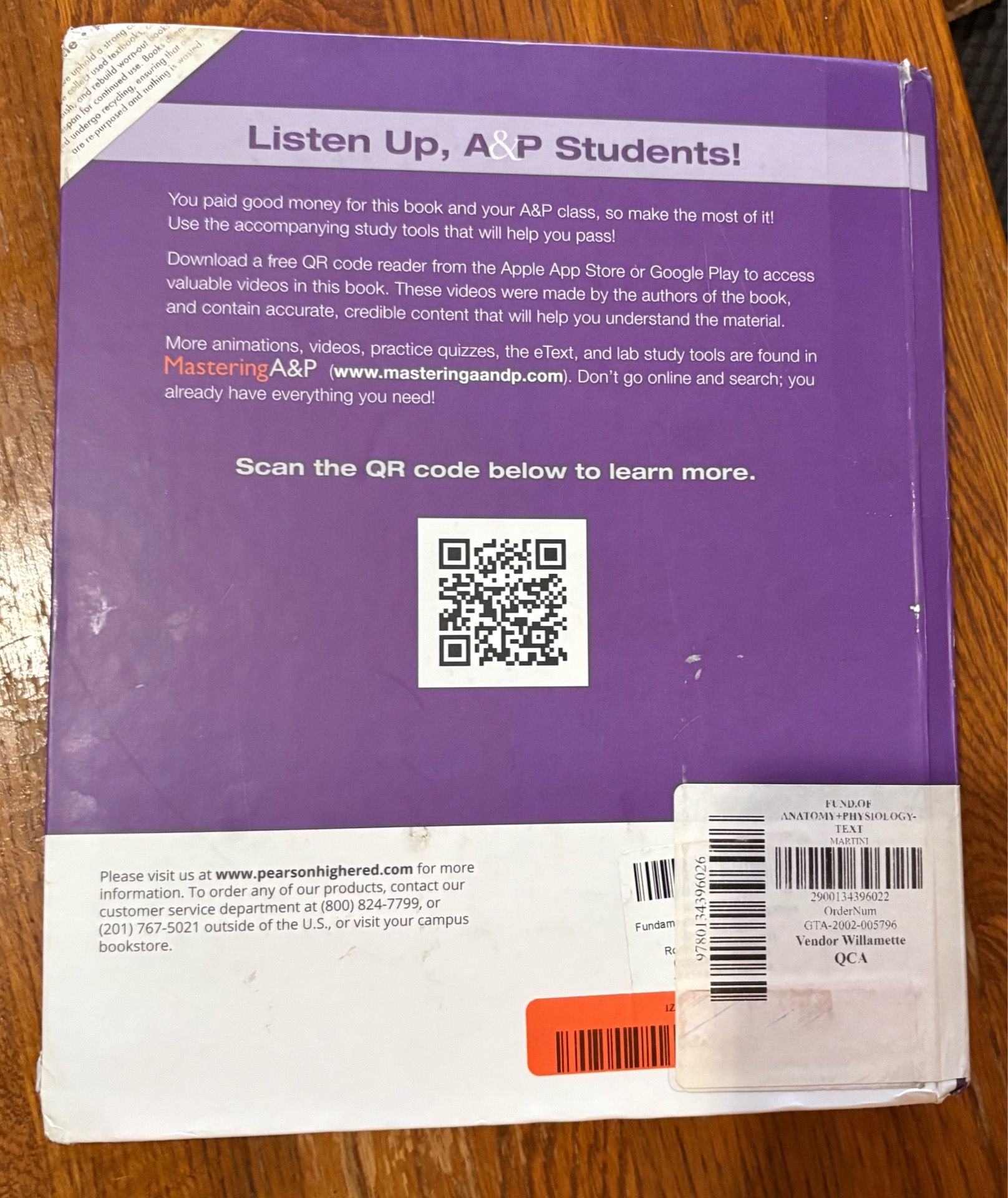 Fundamentals of Anatomy & Physiology 11th Edition textbook - photo 2