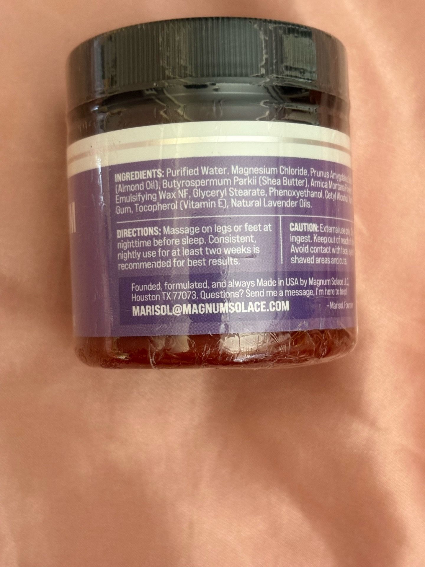 Magnum Solace Nighttime Magnesium Lotion with Arnica - Lavender - photo 2