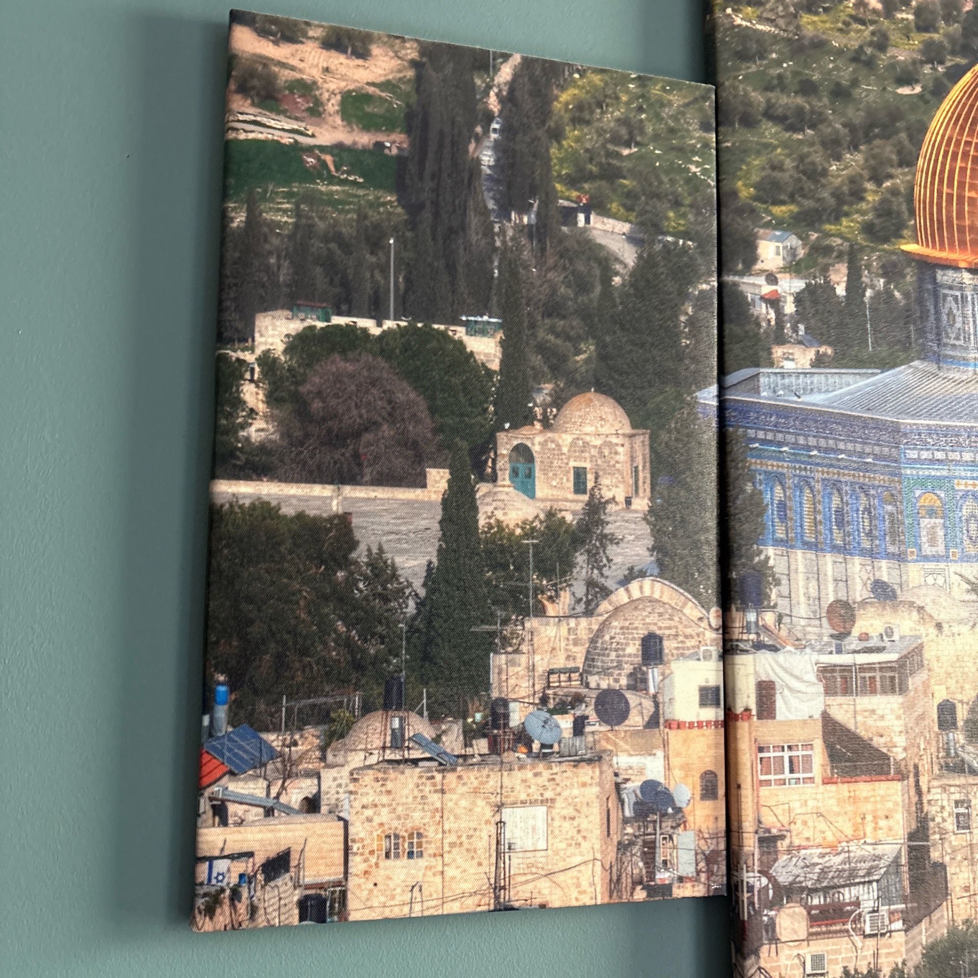 Jerusalem multi panel canvas wall art - photo 3