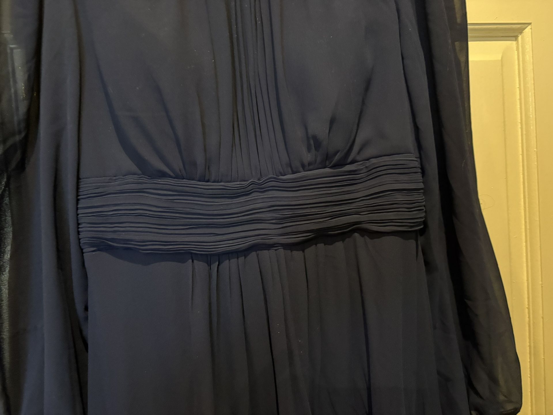New Ever Pretty Navy Maxi Dress Size M 6 - photo 4