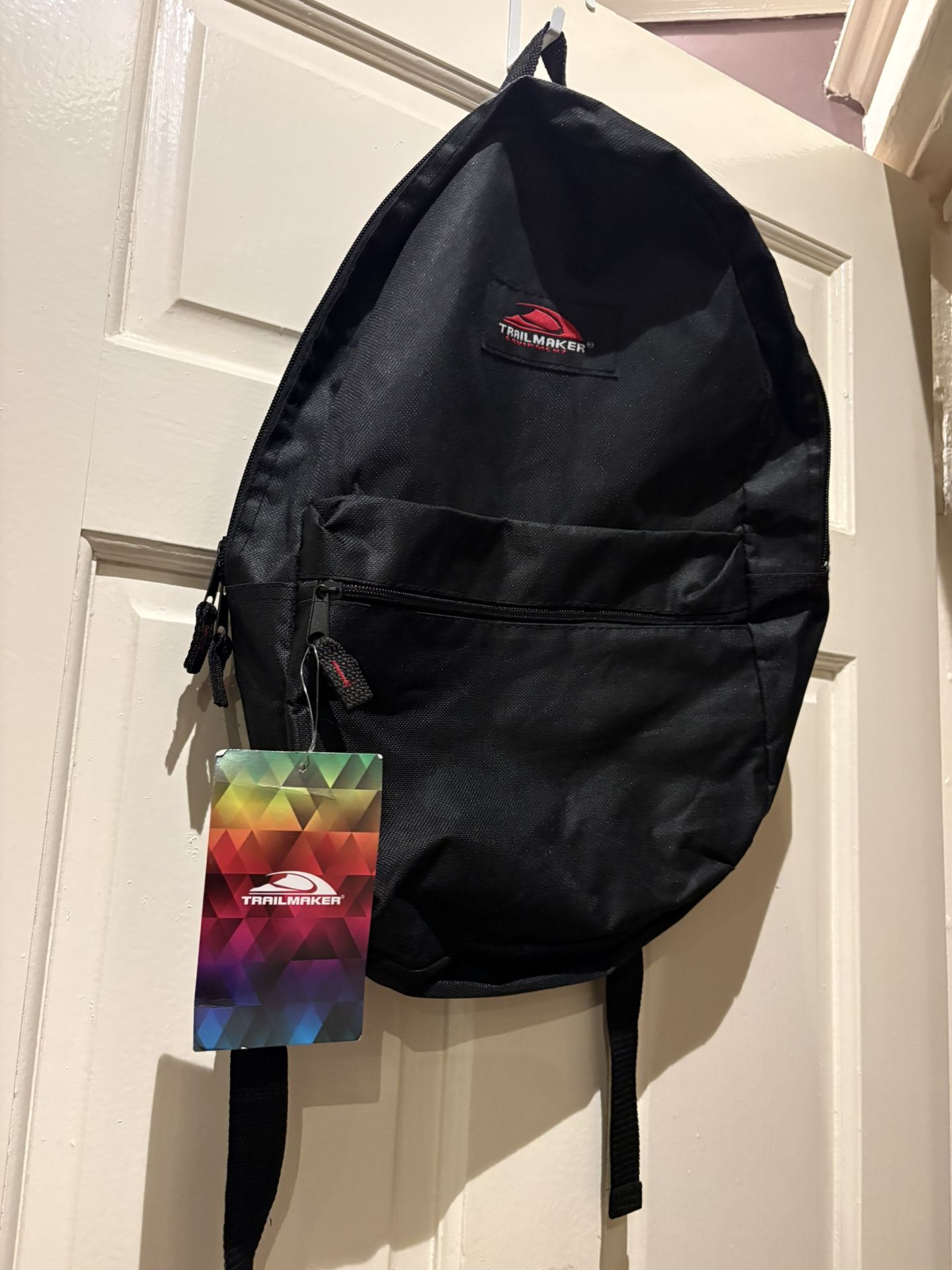 New Trailmaker Black Backpack with Tags