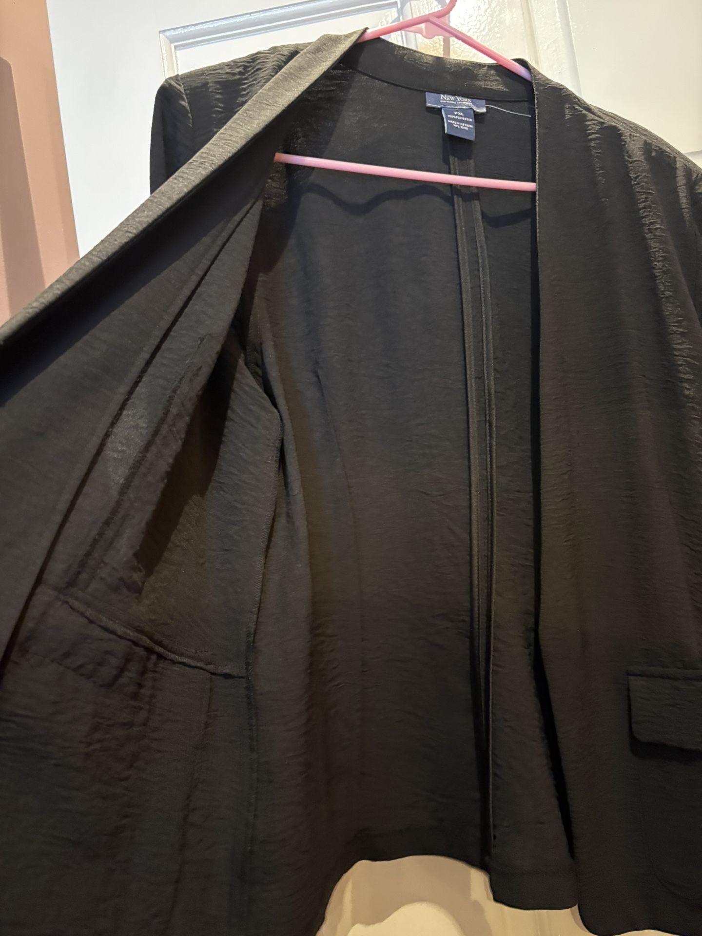 black open-front blazer from New York & Company - photo 2