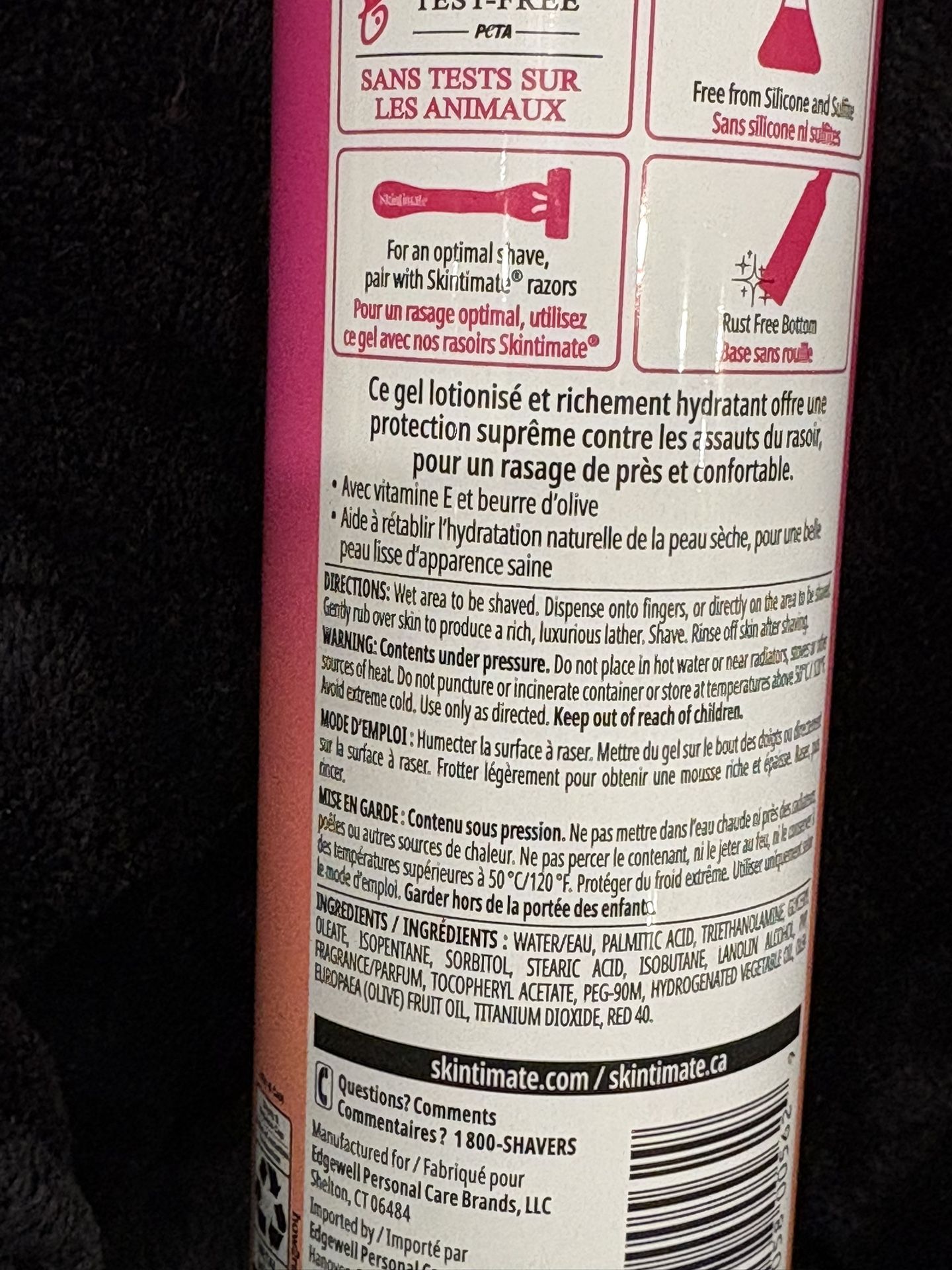 Skintimate Skin Therapy Moisturizing Shave Gel for Dry Skin - photo 3