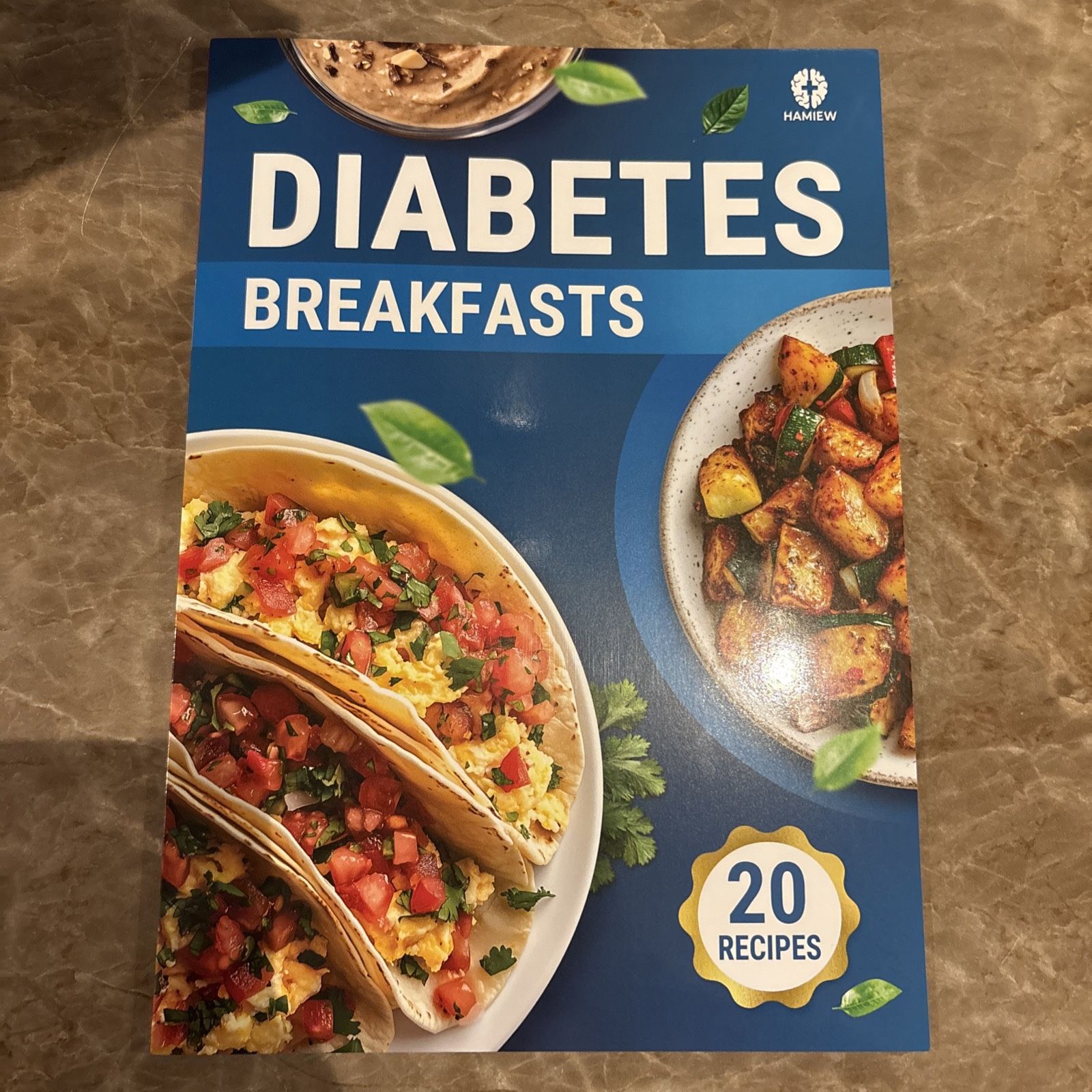 Hamiew Diabetes Breakfasts Dinners Snacks Paperback Cookbook