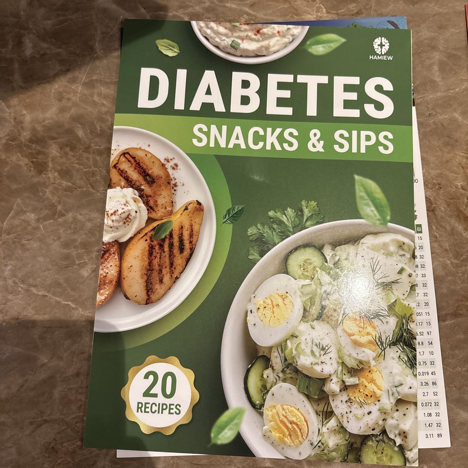 Hamiew Diabetes Breakfasts Dinners Snacks Paperback Cookbook - photo 3