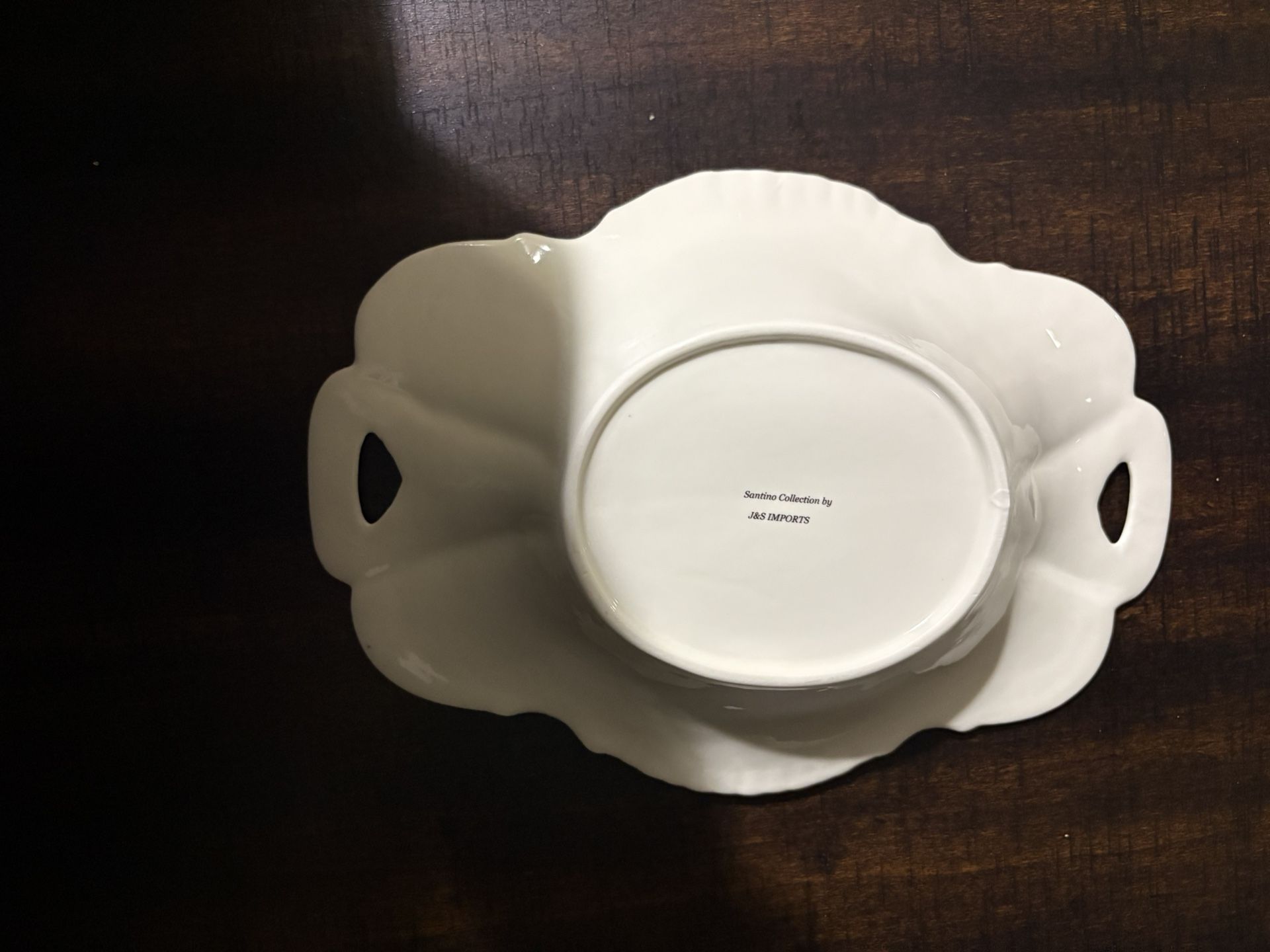 Santino collection floral handled bowl from Italy - photo 2