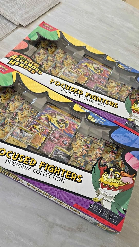 Pokemon TCG Ascended Heroes Focused Fighters Premium Collection