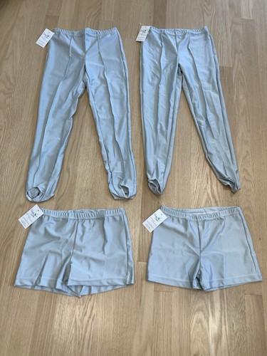 Boys Gymnastics Or Dance 2 Pants And 2 Shorts, Size Child Medium