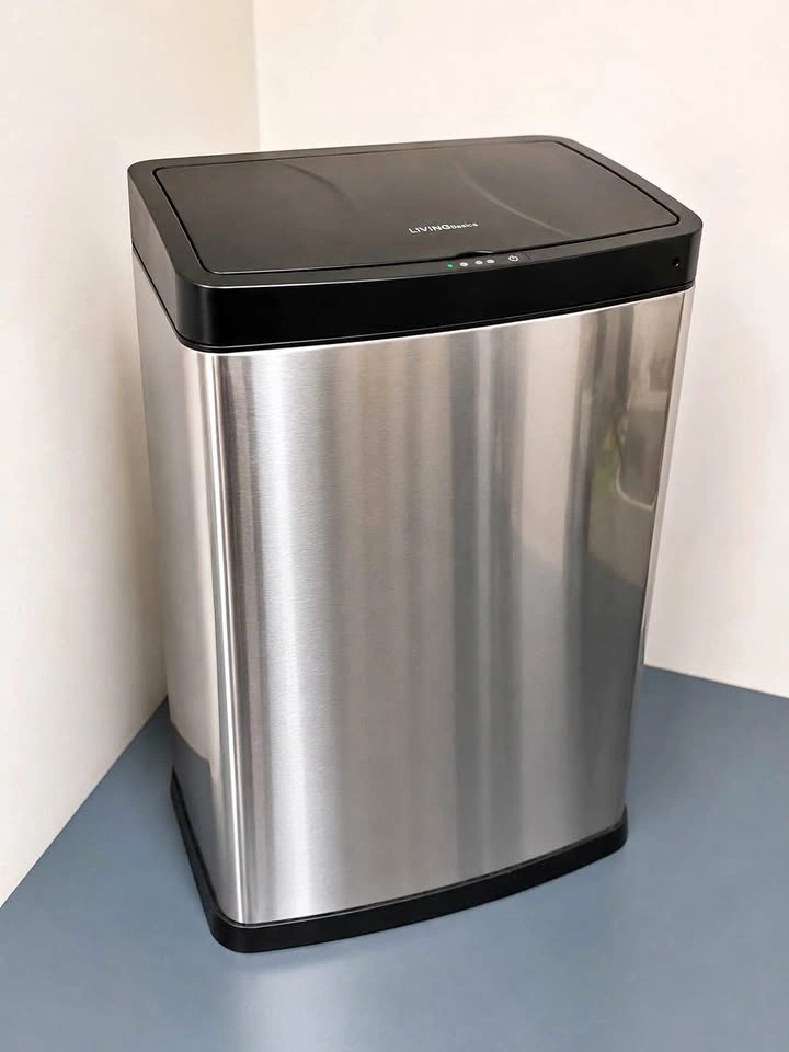 LIVINGbasics 20L Touchless Sensor Trash Can – Stainless Steel
