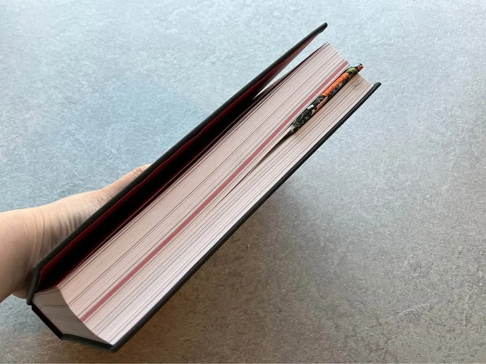 Handmade Fabric Corner Bookmark image indicator(6)