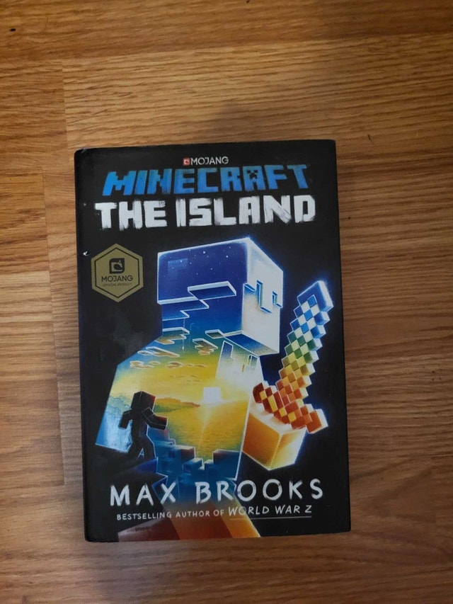 Minecraft The Island Max Brooks Book