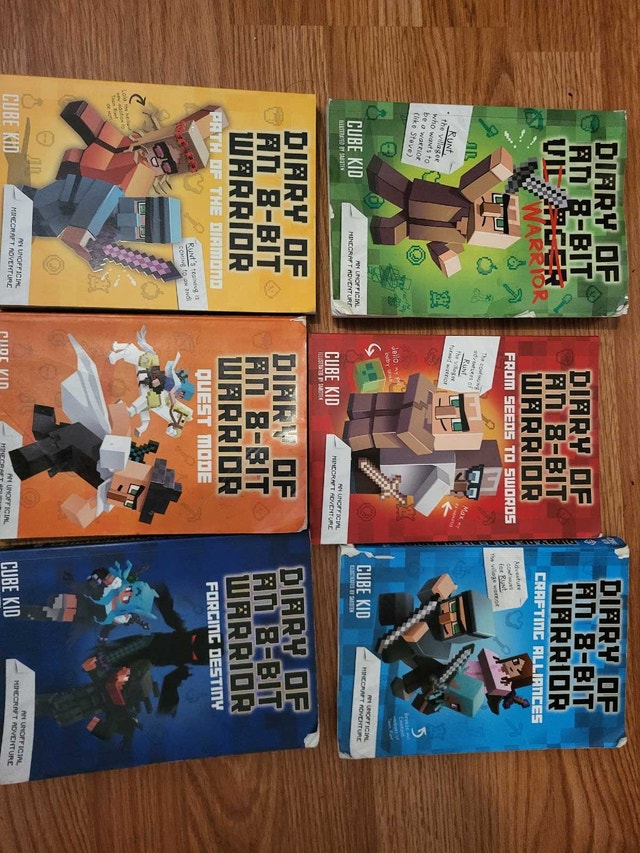 Diary of an 8-Bit Warrior 6 Book Series