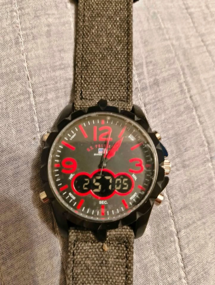 US POLO ASSN watch needs a new battery, new replacement watch st