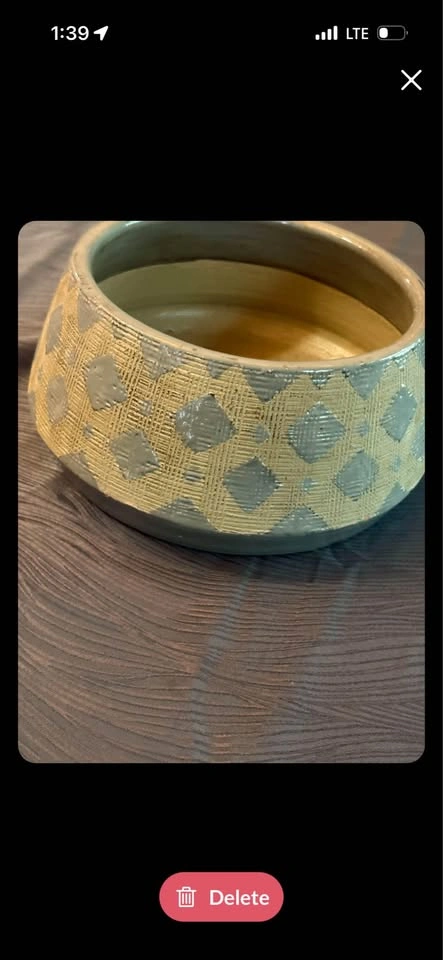 Scandinavian-inspired ceramic bowl or planter - photo 2