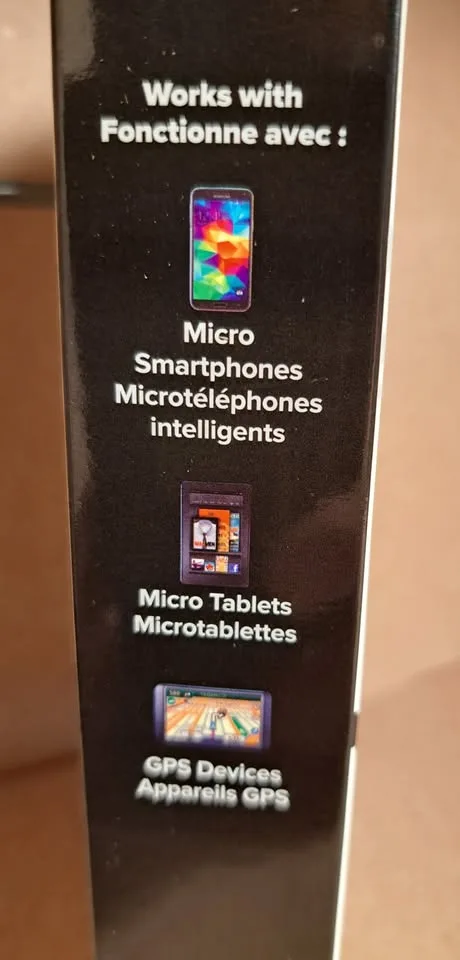 Universal Micro-USB Car Charger - NEW SEALED BOX image indicator(2)