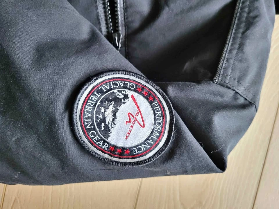 Alpinetek Extreme Cold Weather Down Parka/Bomber – Black (S)