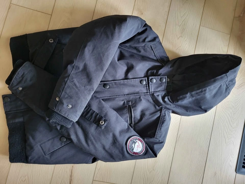 Alpinetek Extreme Cold Weather Down Parka/Bomber – Black (S) - photo 2