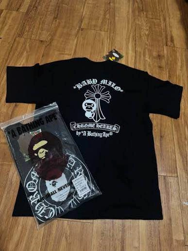 Bape x Chrome Hearts T-Shirt - photo 2