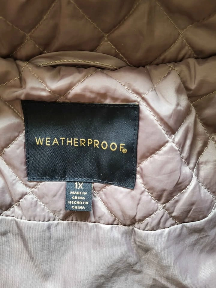 Weatherproof Men’s Zip-Up Jacket with Quilted Pockets – 1X - photo 3