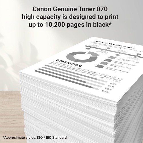 Canon 070H Black High Yield Toner Cartridge BNIB - photo 3